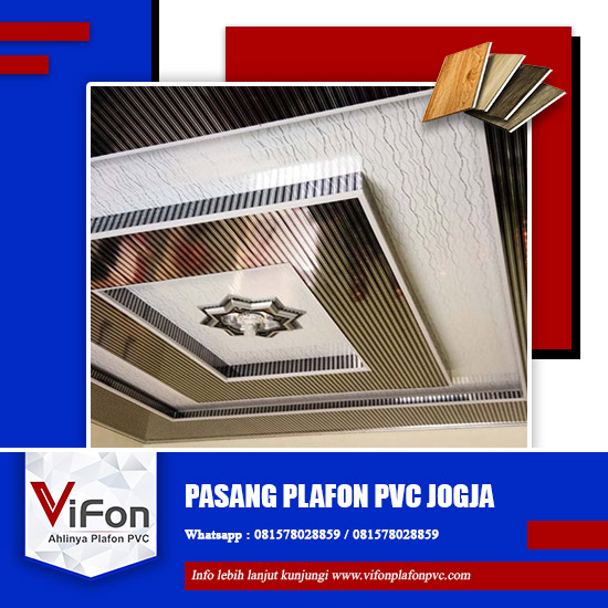 pasang plafon pvc jogja