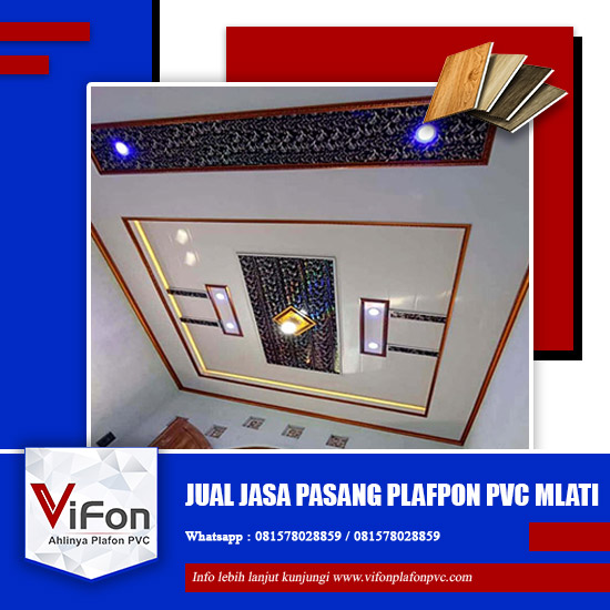 jual jasa pasang plafon pvc di sleman mlati