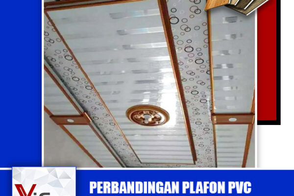 perbandingan plafon pvc dengan lainnya