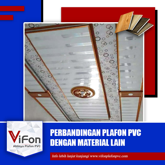 perbandingan plafon pvc dengan lainnya